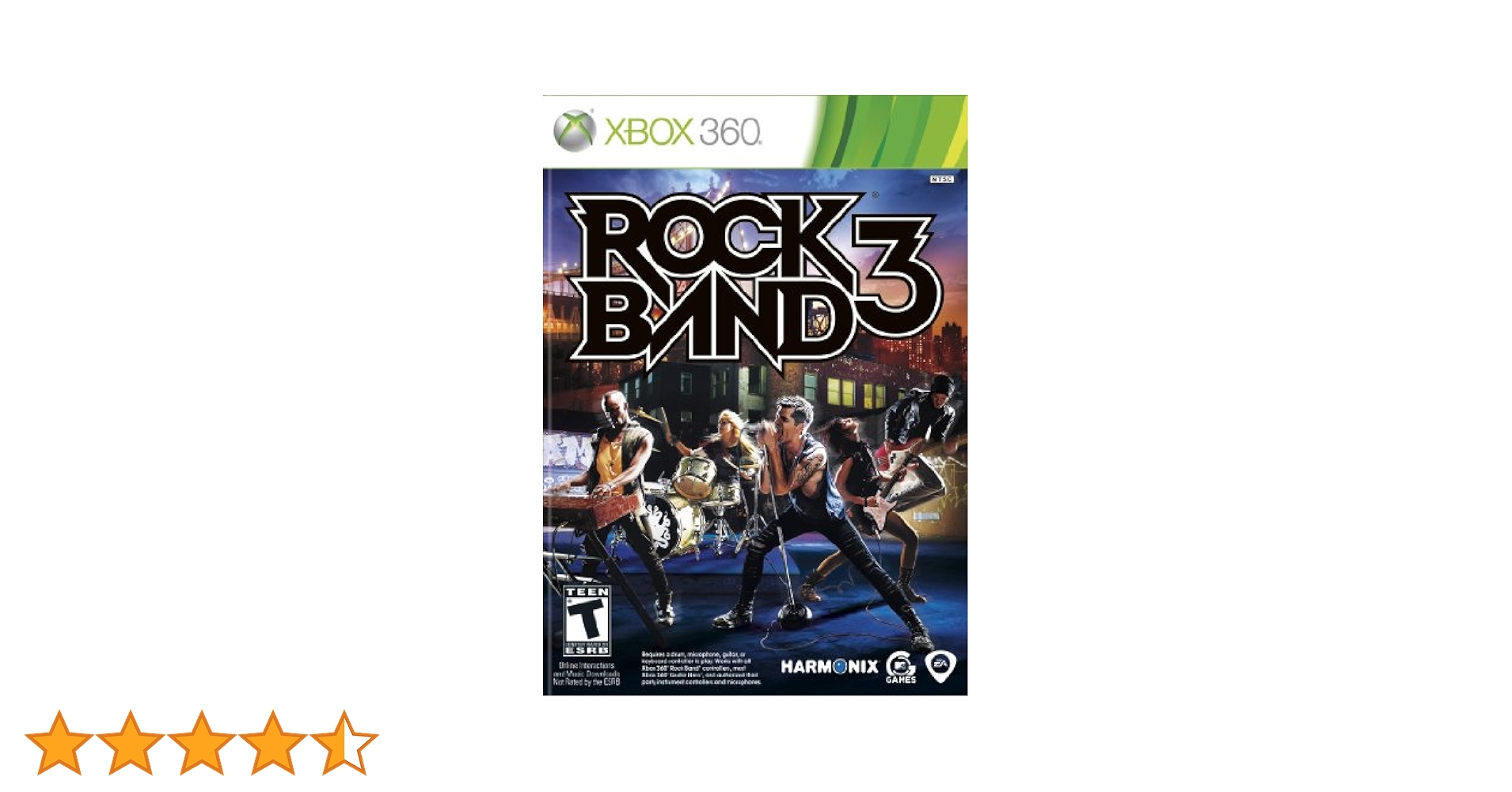 XBOX360 ROCK BAND 3 北米版 Amazon | Rock Band 3 (輸入版:北米・アジア) ※ソフト単体